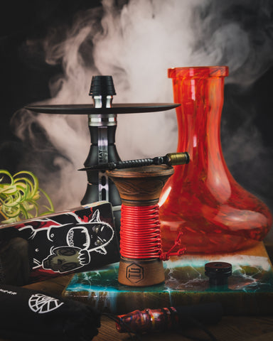 Is it possible to smoke a hookah twice without changing the water in the base?