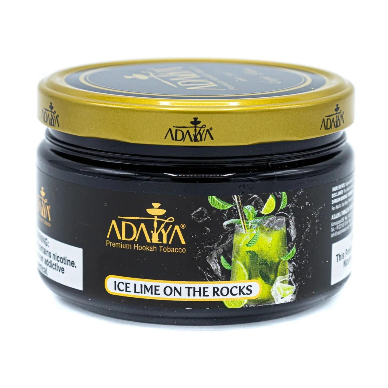 Adalya Ice Lime On The Rocks Hookah Shisha Tobacco – Adalya Hookah